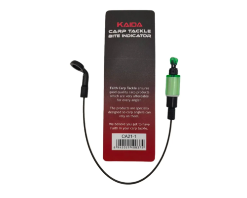 Сигнализатор поклёвки (свингер) Kaida CA21-1 на тросике (синий / розовый / желтый / зеленый / фиолетовый)