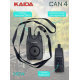 Набор сигнализаторов поклевки Kaida CAN4 4 шт + приемник (ресивер)