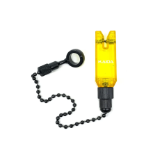 Сигнализатор поклёвки (свингер) Kaida Chain Hanger CF05-3 15см 8гр желтый