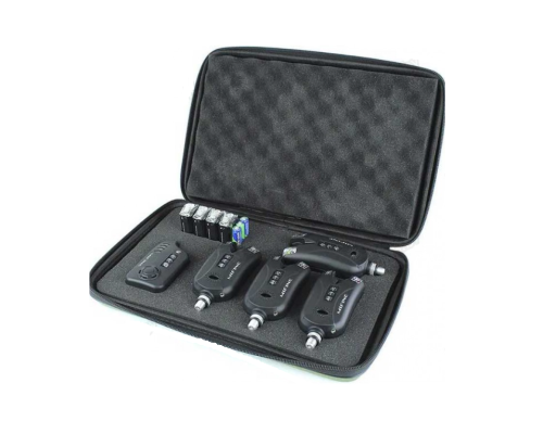 Набор сигнализаторов поклёвки Mifine 56012 4 шт + пейджер