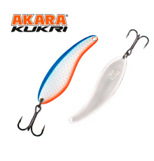Блесна Кукри (ятаган) Akara Asp Time Kukri, 45 мм (6 г) цвет 1/SIL