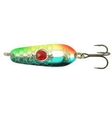 Блесна Kuusamo Rasanen 50/11 (бусинка) #BLU/FR/FYeGR-S, UV