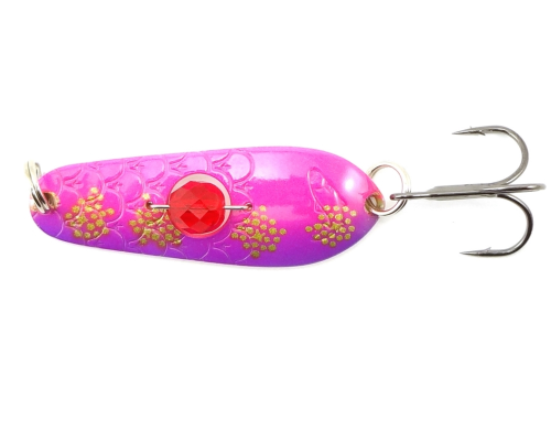 Блесна Kuusamo Rasanen 50/11 (бусинка) #Li/Pink/G-S,UV