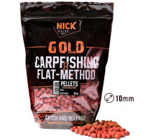 Прикормка рыболовная пеллетс Nick Baits Gold "FF 10 мм" Криль, 1 кг