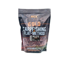 Пеллетс Nick Baits Gold промасленный (Палтус) 10мм, 1кг