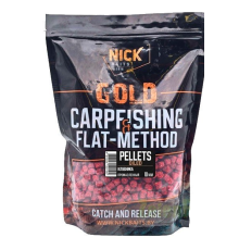 Пеллетс Nick Baits Gold промасленный (Клубника) 10мм, 1кг
