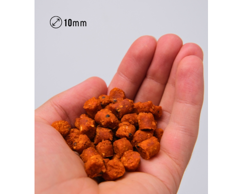 Прикормка рыболовная пеллетс Nick Baits Gold "FF 10 мм" Тигровый орех, 1 кг