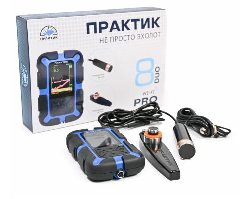 Эхолот Практик 8 Pro Wi-Fi Duo (2 датчика)