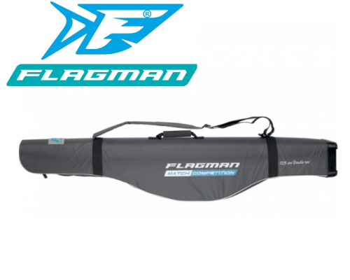 Чехол для удилищ Flagman на два отделения Match Competition Hard Case Double Rod, 145см