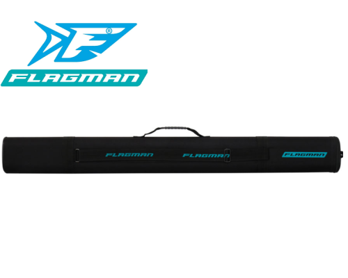 Тубус для удилищ Flagman овальный черный 90х50мм 115cм