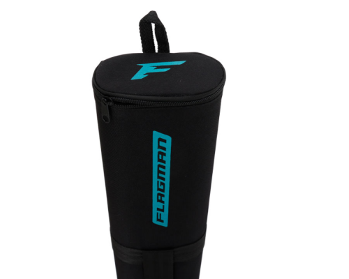 Тубус для удилищ Flagman овальный черный 90х50мм 115cм