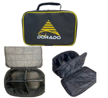 Чехол для катушек Dorado жесткий c перегородкой с маленькими карманами, 30x22x15см