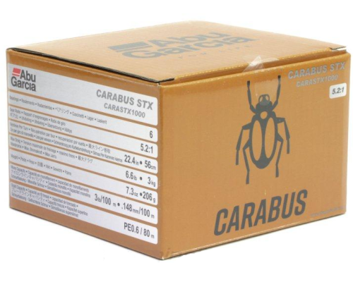 Катушка безынерционная Abu Garcia Carabus AG STX 1000