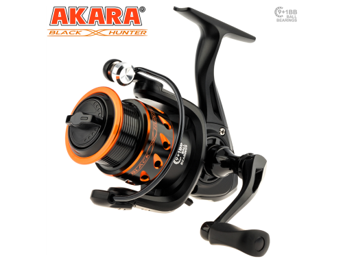 Катушка Akara Black Hunter Shalow 1000 9+1bb, запасная шпуля