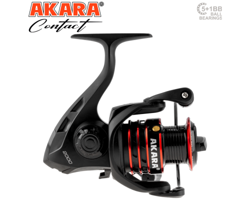 Катушка Akara Contact 2000, 5п.+1р.п