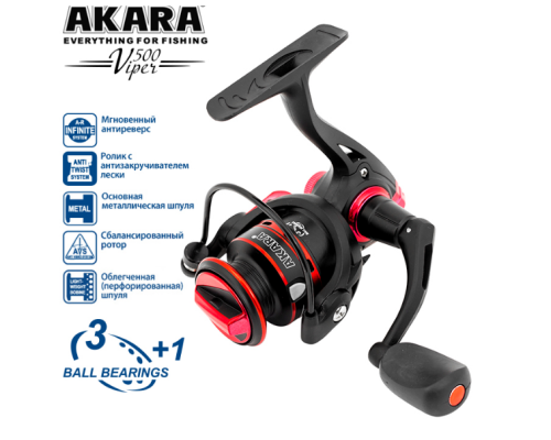 Катушка Akara Viper 500 4 bb