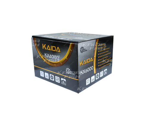 Катушка Kaida KX-6000 c байтранером, 5.2:1