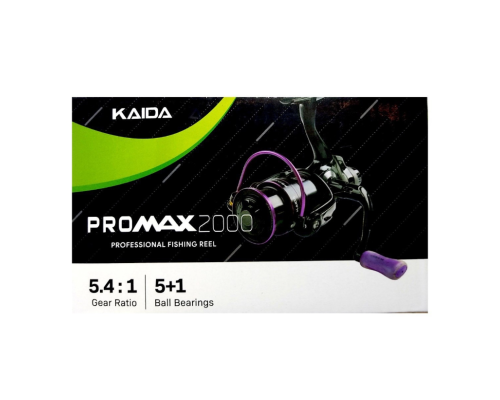 Катушка c байтраннером Kaida ProMax 2000, 5шп.+1рп., 5.4:1