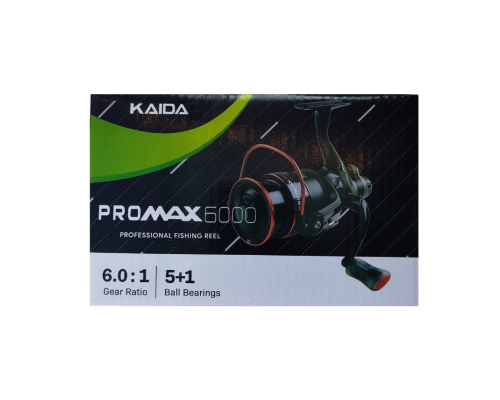 Катушка c байтраннером Kaida ProMax 6000, 5шп.+1рп., 6.0:1