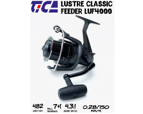 Катушка Tica Lustre Classic Feeder LUF4000