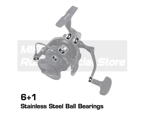 Катушка Mifine Gorgeous Feeder GE-5500F, 4.6:1 (6+1)