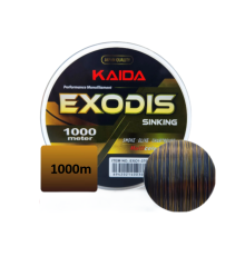 Леска карповая Kaida Exodis 1000м (Multicolor трехцветная)