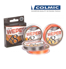 Плетеный шнур Colmic Weper X8 150м 0,09мм, серый