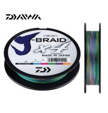 Плетенка Daiwa J-Braid X4 0,10мм / 135м (разноцветная) 