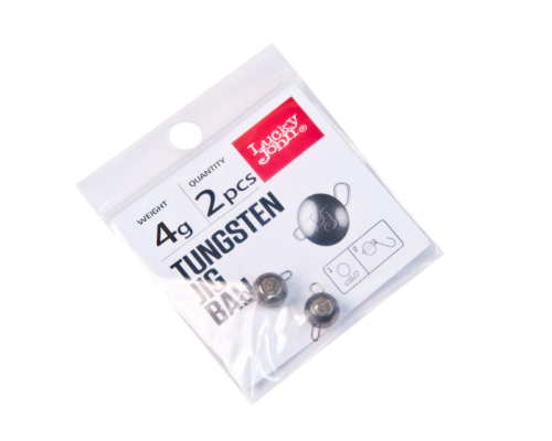 Груз-головки вольфрамовые разборные Lucky John Pro Series Tungsten Jig Ball 4.0гр (2шт) 