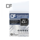 Вольфрамовая джиг-головка CF Company, 0.5 г., чёрный, 6 шт.