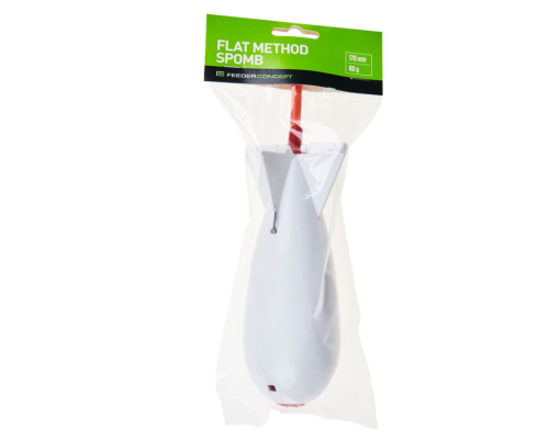 Ракета прикормочная Feeder Concept Flat Method Spomb 17см, вес 60г