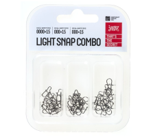 Застежки Lucky John Pro Series LIGHT SNAP COMBO Набор 45 шт