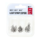 Застежки Lucky John Pro Series LIGHT SNAP COMBO Набор 45 шт