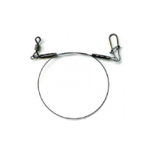 Стальной поводок AFW 1x19 Surfstrand Micro Ultra оснащён вертлюгом и застёжкой, тест: 12 кг, длина: 20 см (1 шт.)