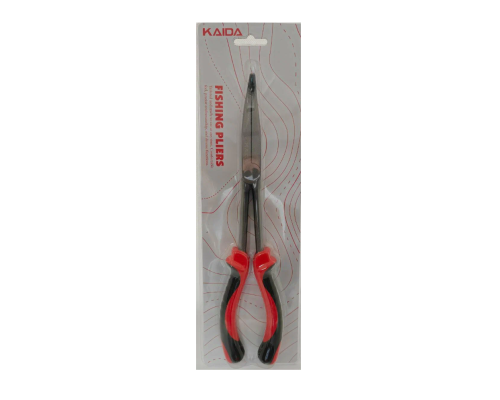 Пассатижи рыболовные Kaida FT17 длинногубцы утконосы изогнутые 280мм