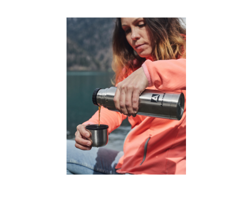 Термос стальной классический Арктика с узким горлом и ситечком на 0.75л (арт. 101-750С)