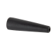 Конус для безопасной клипсы "Volzhanka Tail Rubbers" цвет Trans Black (10шт/уп)