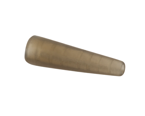 Конус для безопасной клипсы "Volzhanka Tail Rubbers" цвет Trans Brown (10шт/уп)