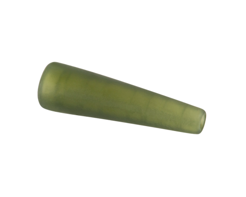 Конус для безопасной клипсы "Volzhanka Tail Rubbers" цвет Trans Green (10шт/уп)