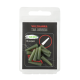 Конус для безопасной клипсы "Volzhanka Tail Rubbers" цвет Trans Green (10шт/уп)