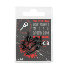 Набор креплений для бойлов Волжанка Bait Screw 8мм / SRVBS8-3.7 (10шт)