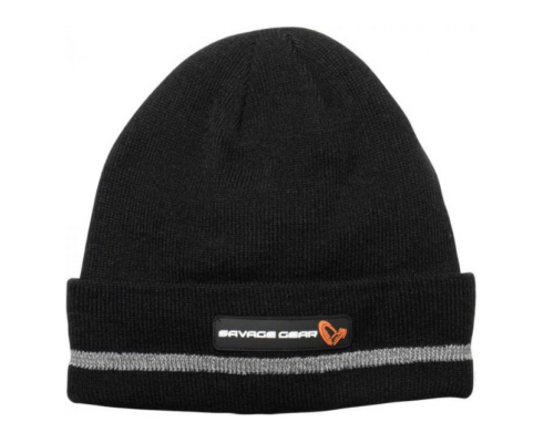 Шапка Savage Gear Reflex Beanie Black/Reflex