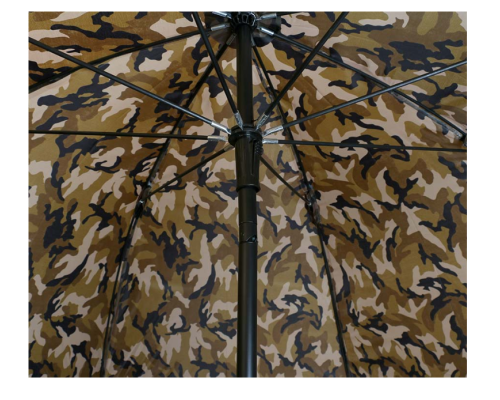 Зонт рыболовный Flagman Camo Umbrella With Tent 2.5м