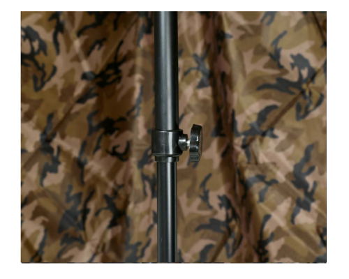 Зонт рыболовный Flagman Camo Umbrella With Tent 2.5м