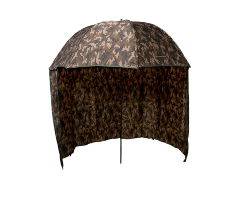 Зонт рыболовный Flagman Camo Umbrella With Tent 2.5м