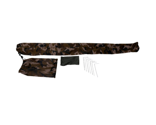 Зонт рыболовный Flagman Camo Umbrella With Tent 2.5м