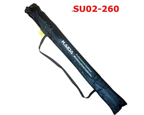 Зонт рыболовный Kaida SU02-260 2.6м цвет Army Green в чехле