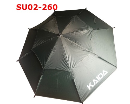 Зонт рыболовный Kaida SU02-260 2.6м цвет Army Green в чехле