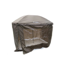 Зонт-палатка с тентом Kaida SF04-30, зеленый (2,8*2,8*2,2) короткое тройное сложение