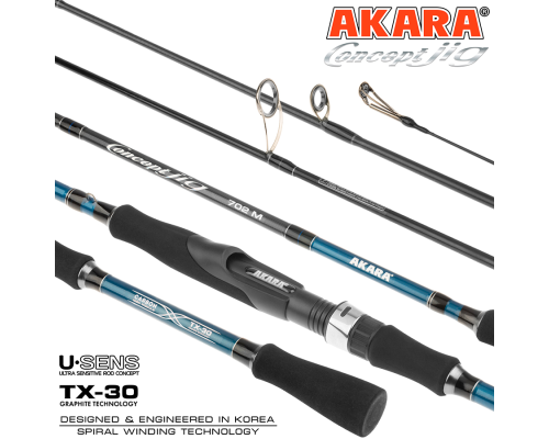 Спиннинг Akara Concept Jig 2.10м 7-28г